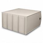 Dvouplášťová nádrž na vodu hranatá 8 m³ - pohled zdola